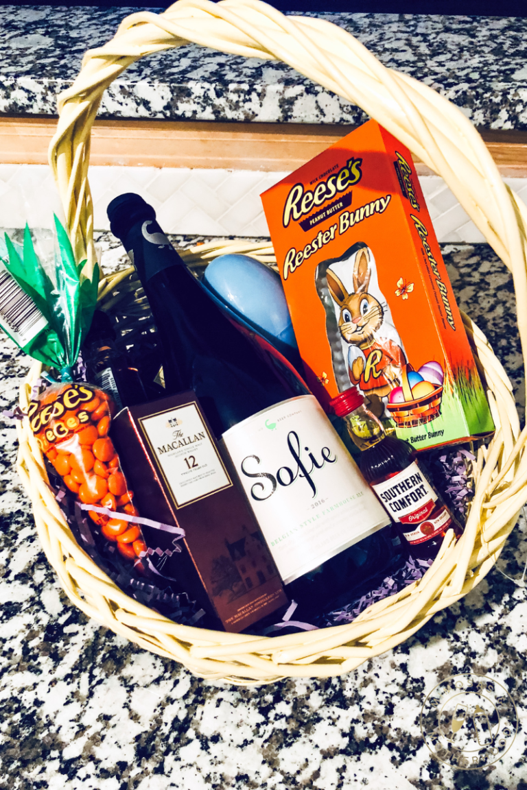 30+ Easter Basket Ideas for Adults Mimosas & Motherhood