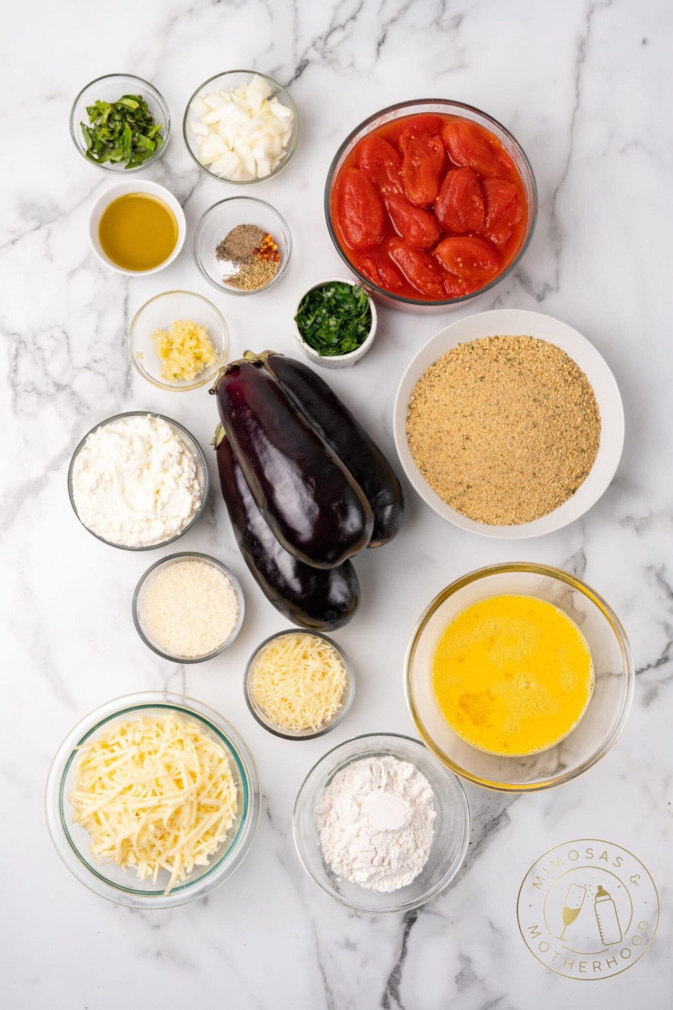Labor Inducing Eggplant Parmesan Recipe (Scalini's Authentic Recipe