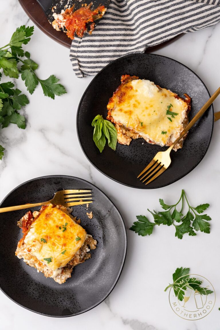 Labor Inducing Eggplant Parmesan Recipe (Scalini's Authentic Recipe