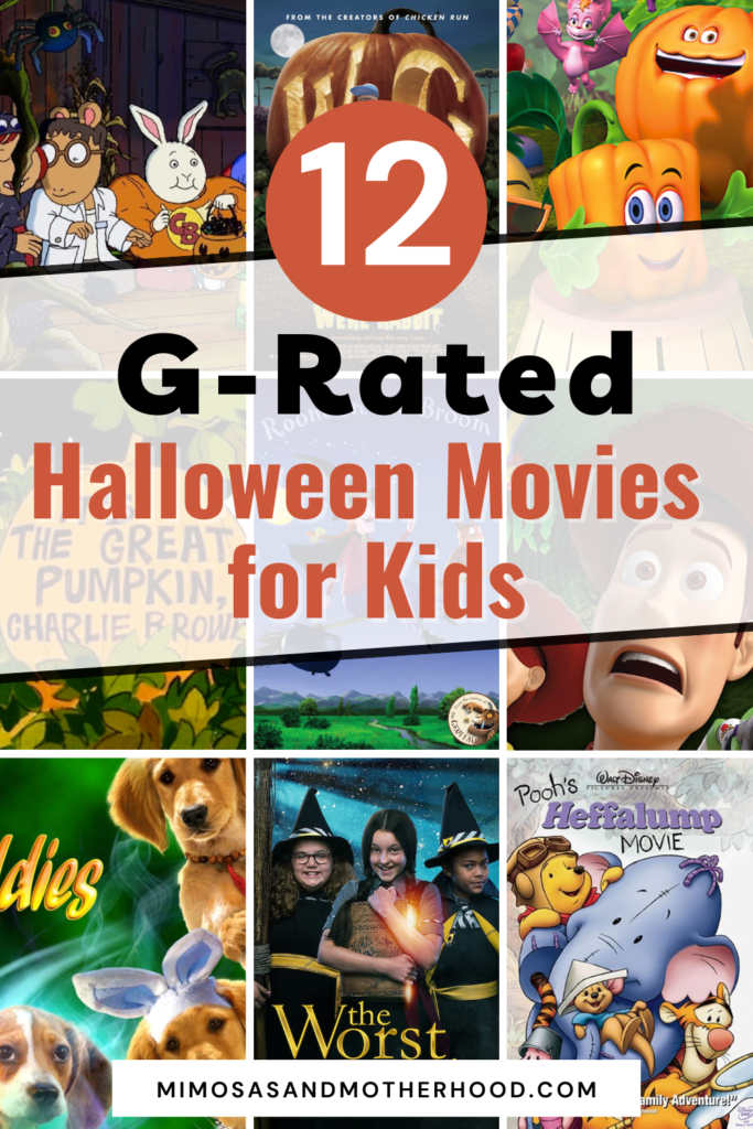 12 G-Rated Halloween Movies for Kids - Mimosas & Motherhood