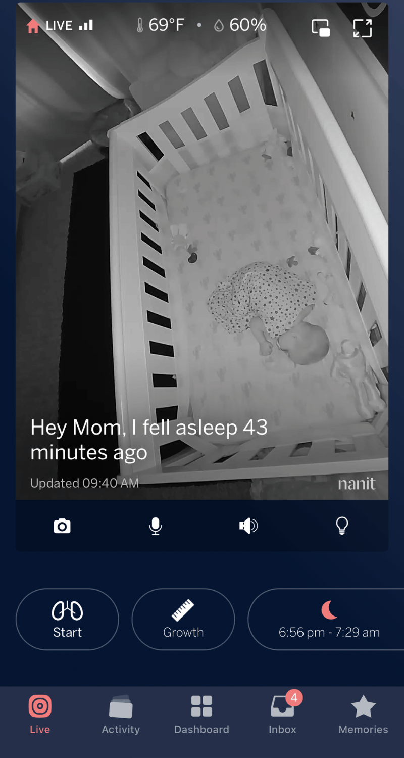 Nanit Pro Camera Review by a Real Mom Mimosas & Motherhood