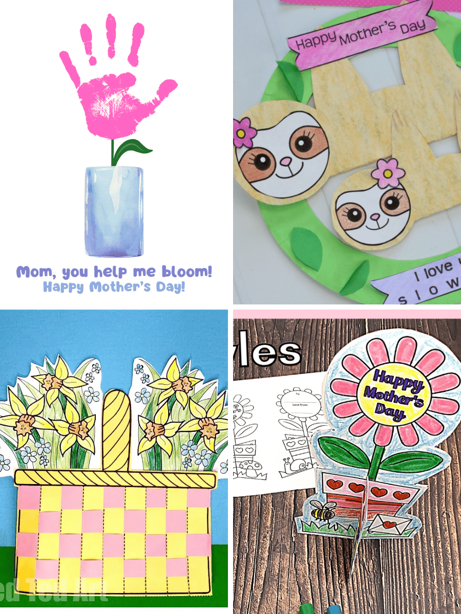 Sweet Mother's Day Card Ideas for Kids - Mimosas & Motherhood