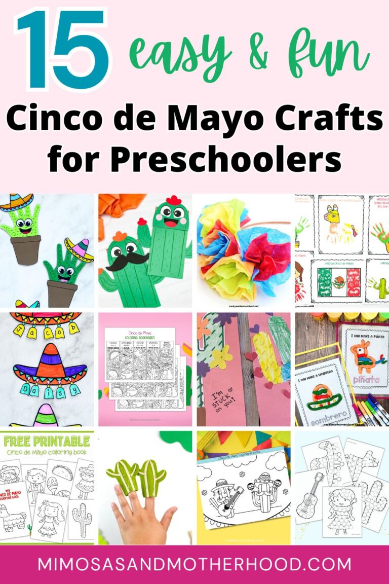 15 Cinco de Mayo Crafts for Preschoolers - Mimosas & Motherhood