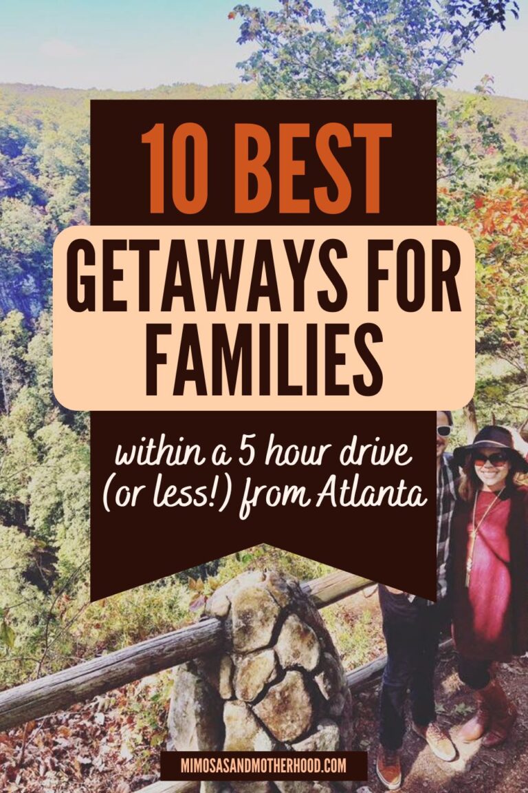 10 Best Family Weekend Getaways from Atlanta (Within 5 Hours)