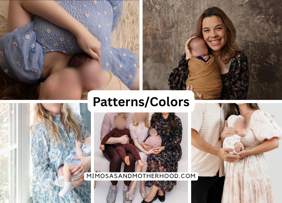 families at newborn photo shoots