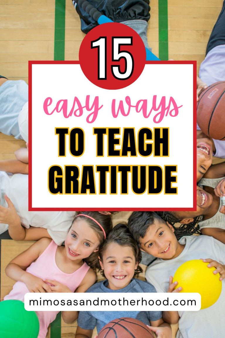 15 Gratitude Activities for Kids: Simple Ways to Teach Thankfulness ...