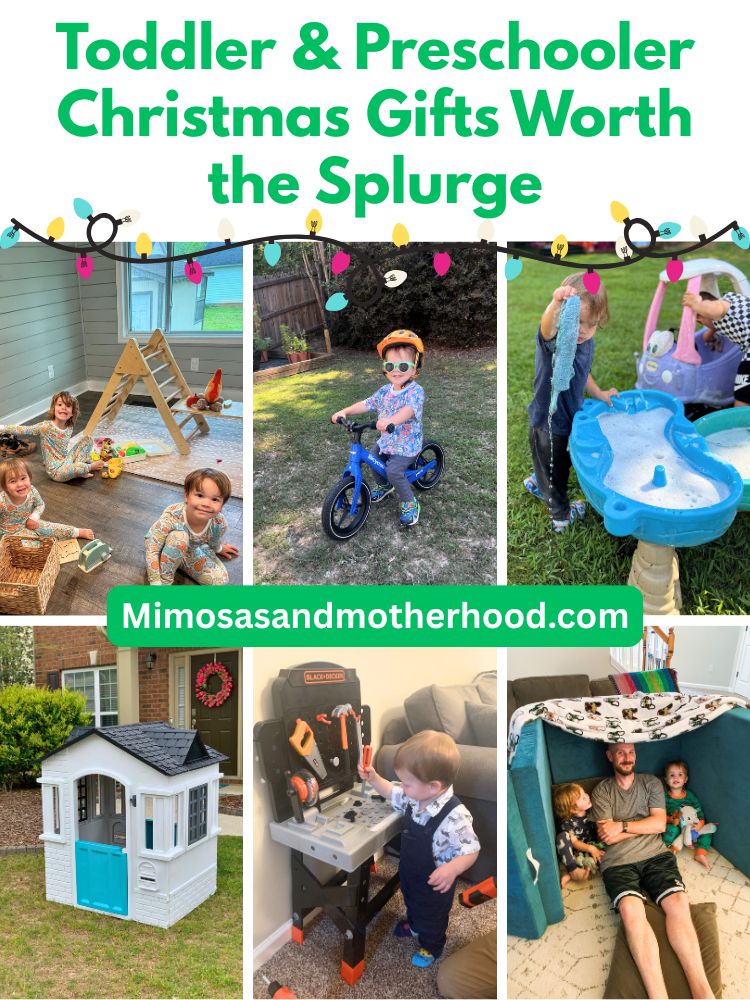 Image shows 6 Christmas gifts for toddlers and preschoolers worth the splurge