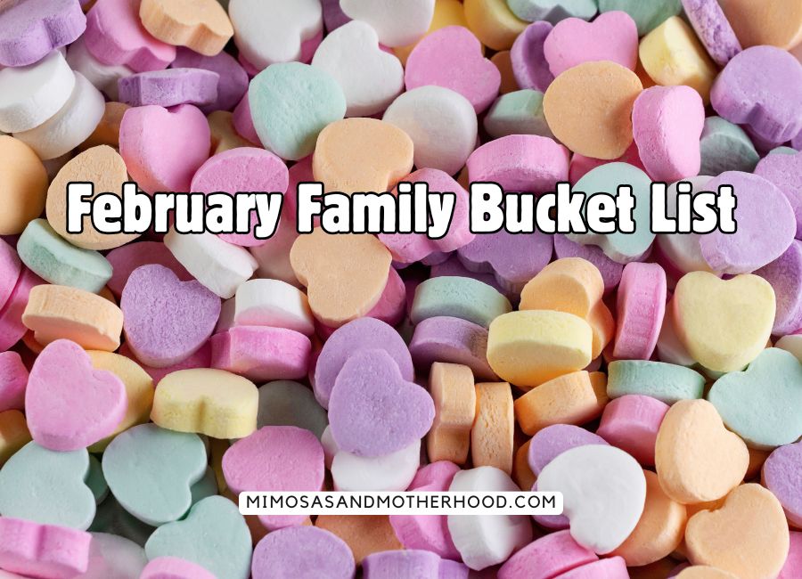 image shows conversation hearts candy with blog post title