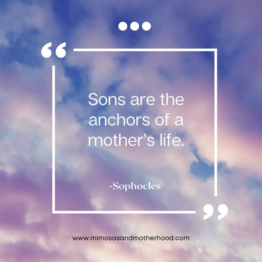 quote by Sophocles about boys